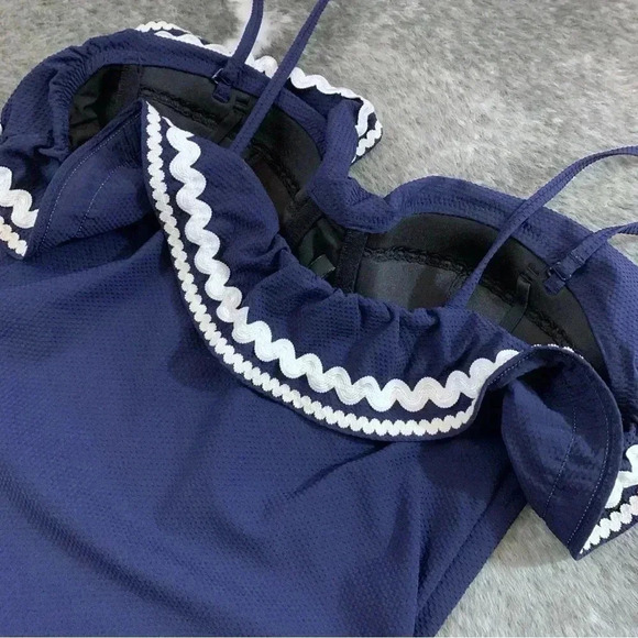 J. Crew Ric Rac One Piece Swimsuit - Picture 6 of 13